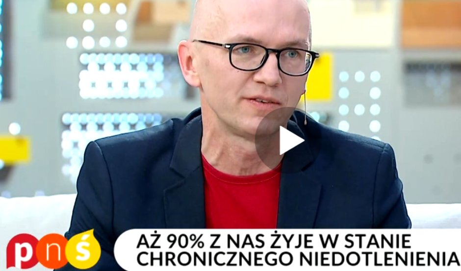 Grzegorz Pawłowski, ekspert oddechu, Szkoła CUUD Integrowanie Oddechem, wywiad w telewizji